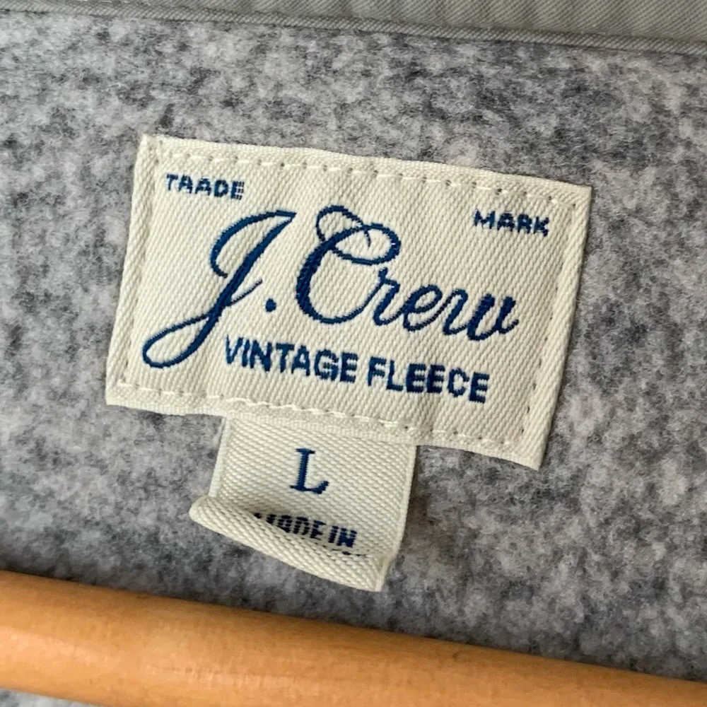 J. Crew crew polartec